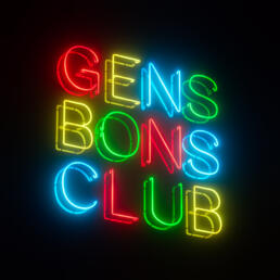 Gens Bons Club by Christophe Vogels, a freelance creative and visual artist based in Brussels (Belgium)
